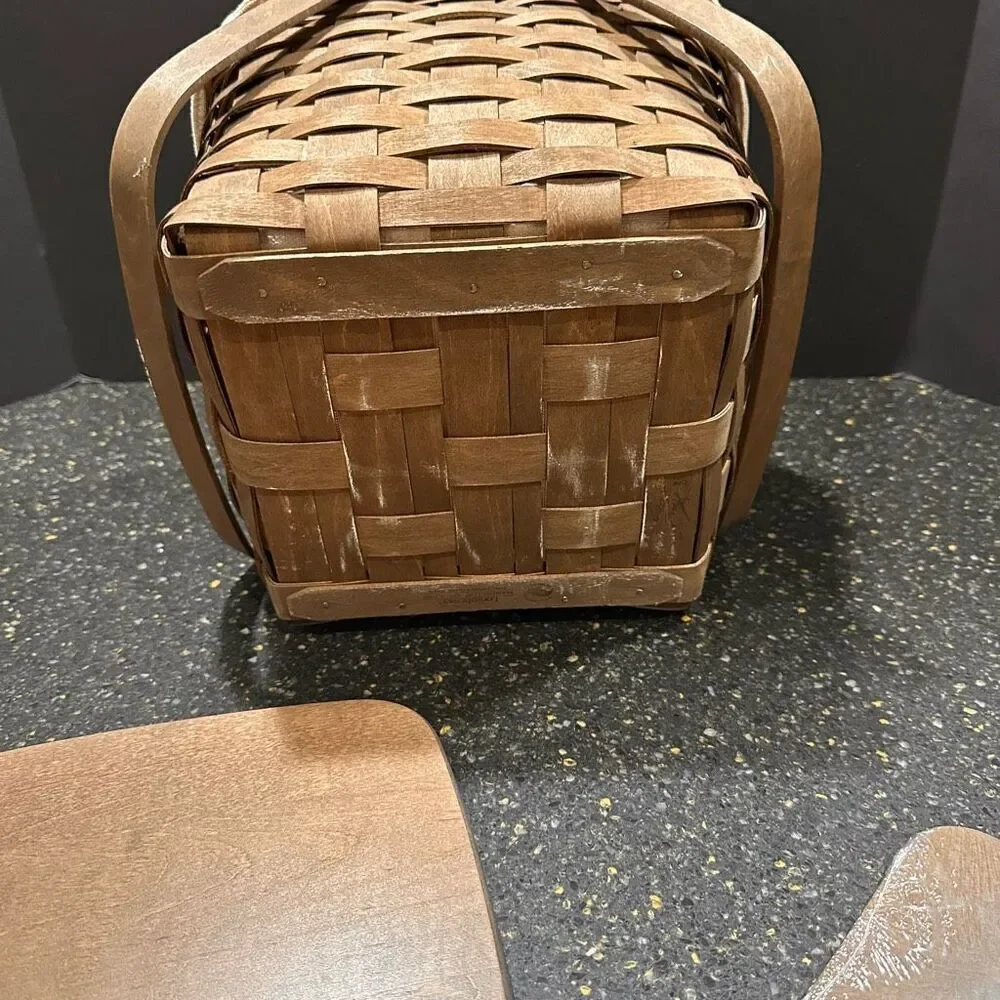 Longaberger Picnic Tote Combo | Lid & Liner